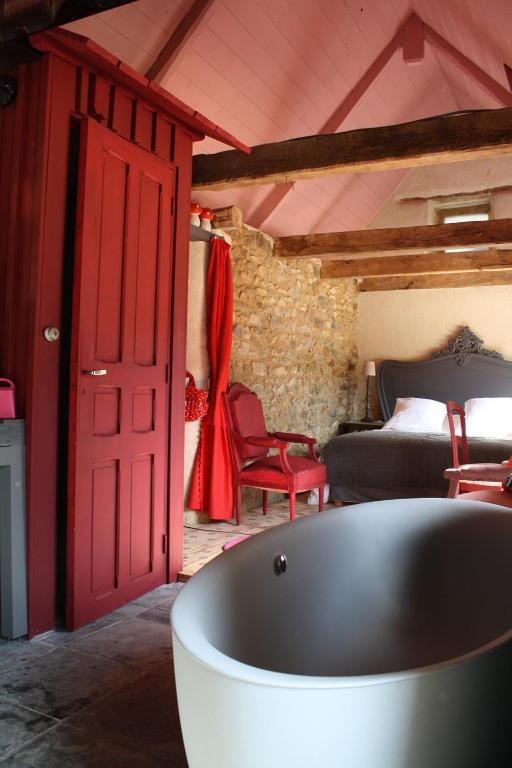 Hotel La Maison Des Lamour Plélo Zimmer foto